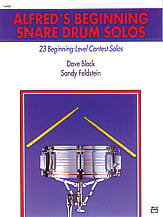 ALFREDS BEGINNING SNARE DRUM SOLOS cover Thumbnail